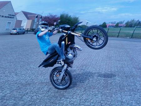 Moi en roue